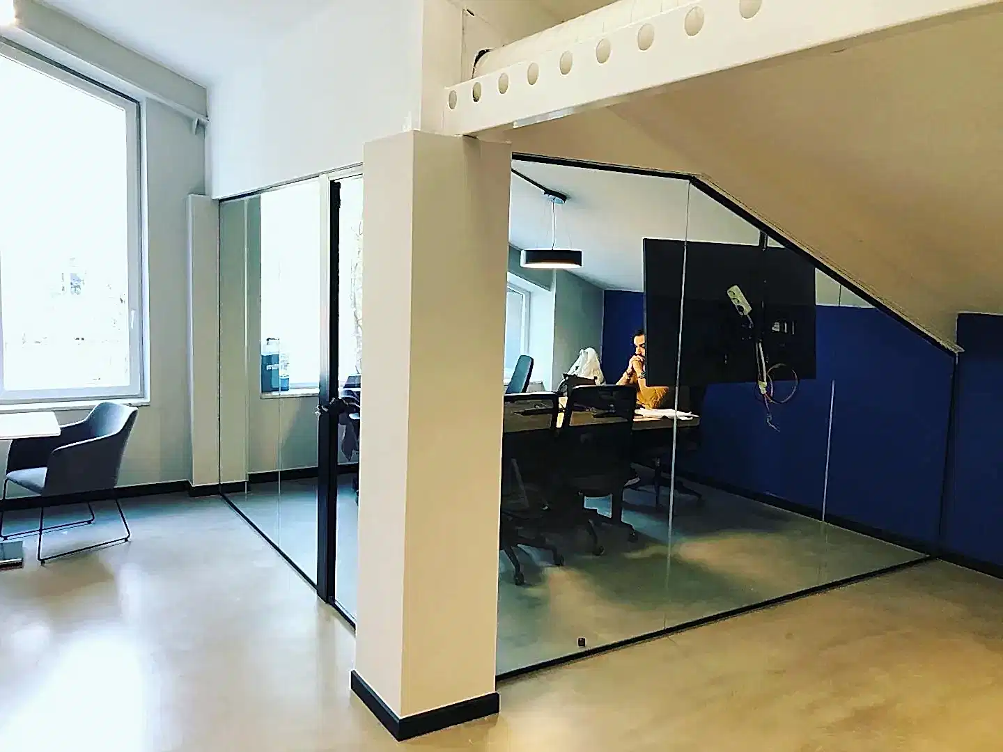 Ekoline Sistem Hoppe Çerçeveli Cam Bölme