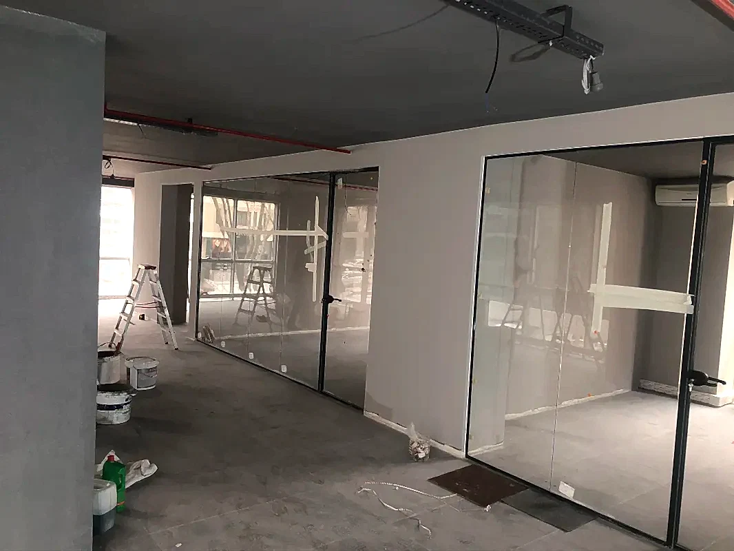 Ekoline Sistem Hoppe Kapılı Cam Bölme