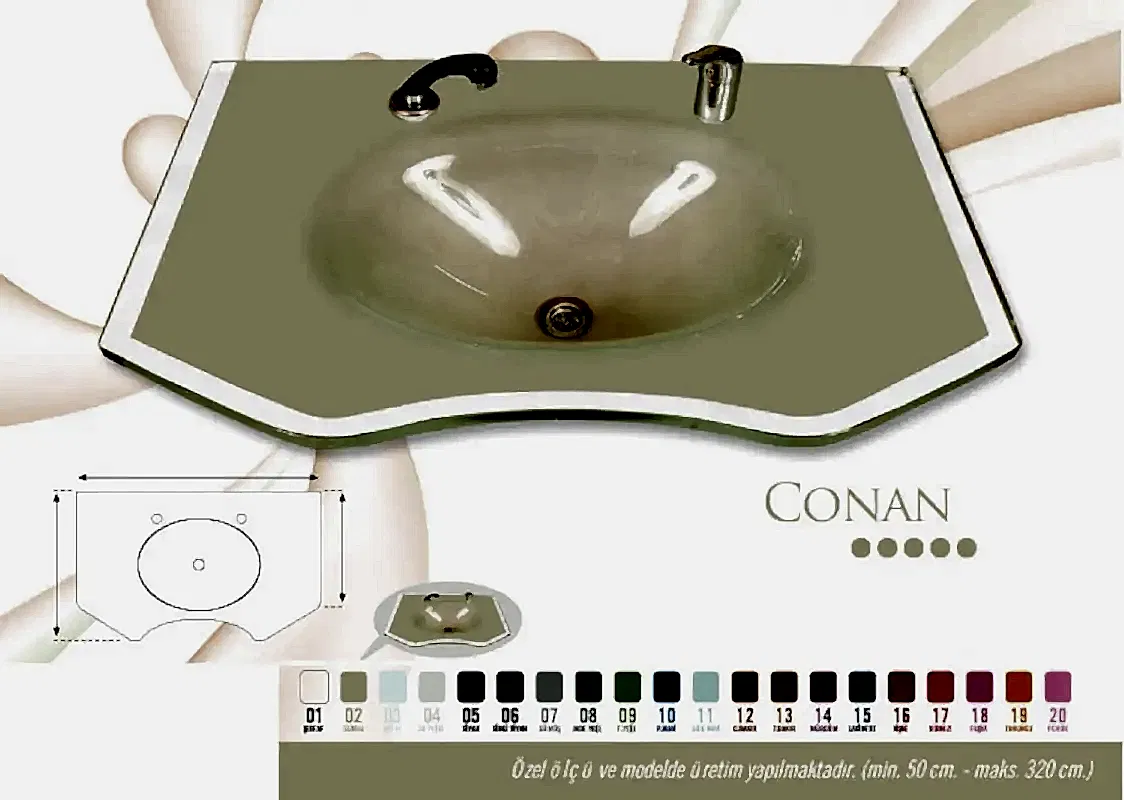 Conan Cam Lavabo
