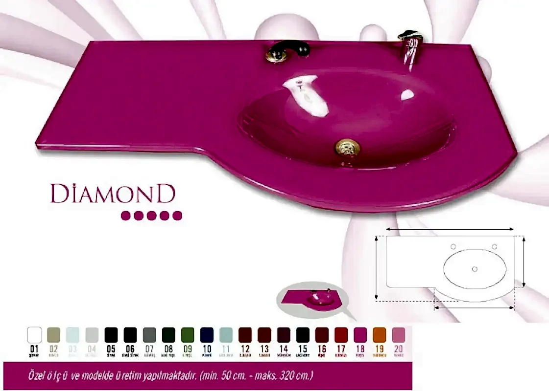 Diamond Cam Lavabo
