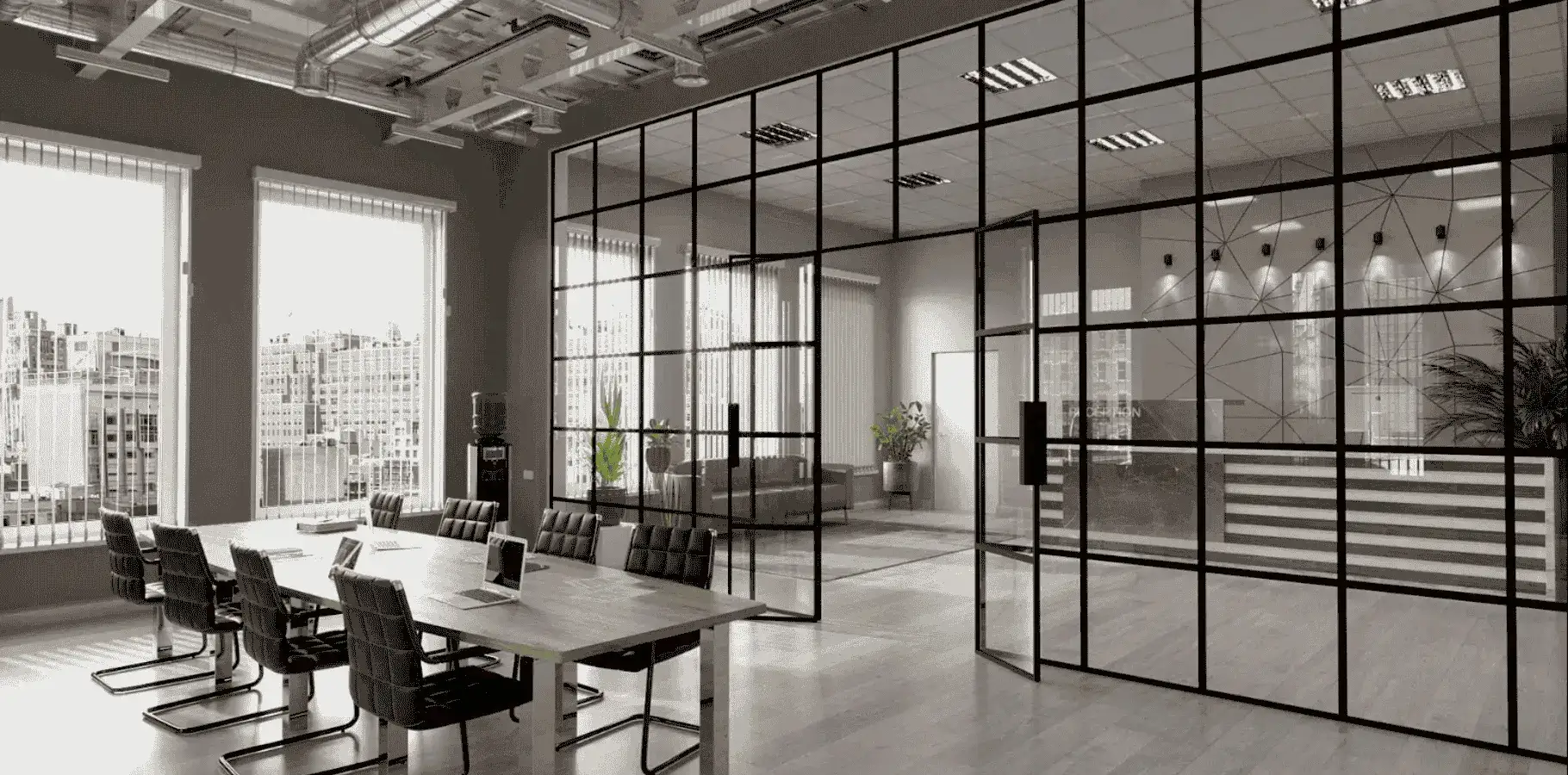 Frenli Sürme Cam Kapı