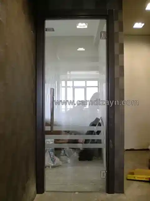 Paraduş Oda Cam Kapı